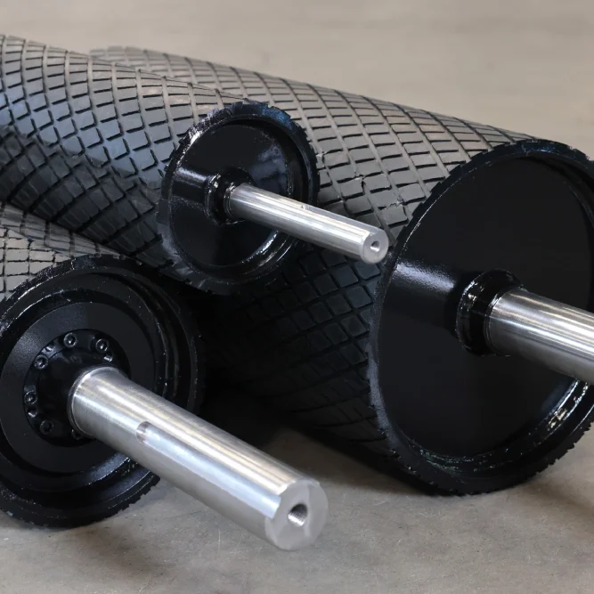 Tambour de tête soude revêtement caoutchouc